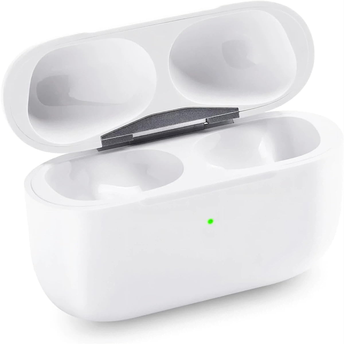Replacement Charging Case for AirPods Pro, Wireless Charging Compatible, 1st and 2nd Generation,(USB-C) (Earbuds Not lncluded) (White)