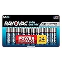 Rayovac High Energy AA Batteries (24 Pack), Double A Alkaline Batteries