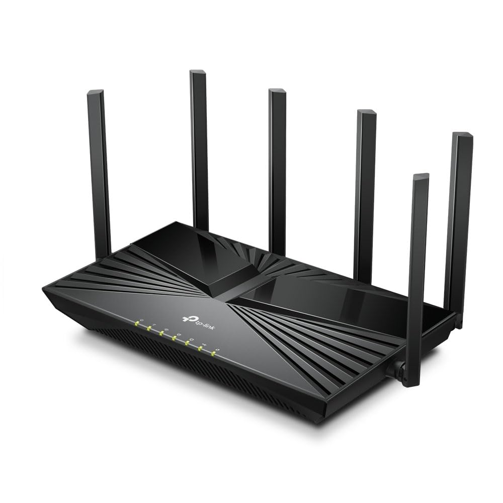 TP-Link Archer AX5400 Pro Dual-Band Wi-Fi 6 Router - Black, Gigabit WiFi for 8K Streaming, TP-Link HomeShield