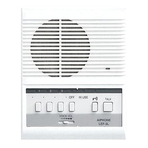 Aiphone LEF-3L Call Audio Master Station, 12 Conductors