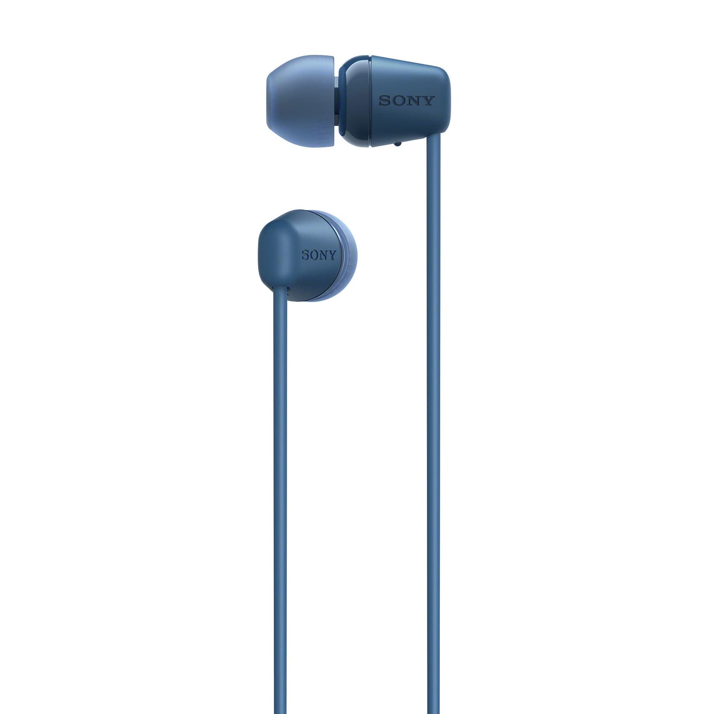 Sony WI-C100 Wireless in-Ear Bluetooth Headphones with Built-in Mic, Blue