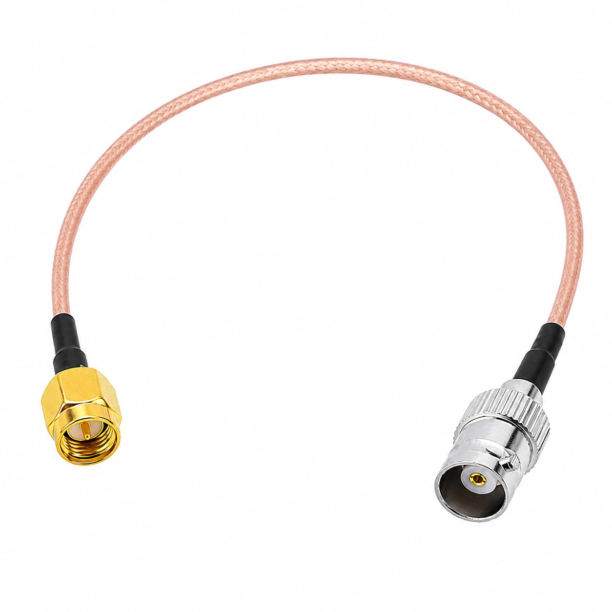 RedYutou BNC Cable SMA Male to BNC Female Cable SMA Connector (60cm/24inch) for rf Applications/Wireless LAN Devices/Wi-Fi Radios External Antenna etc