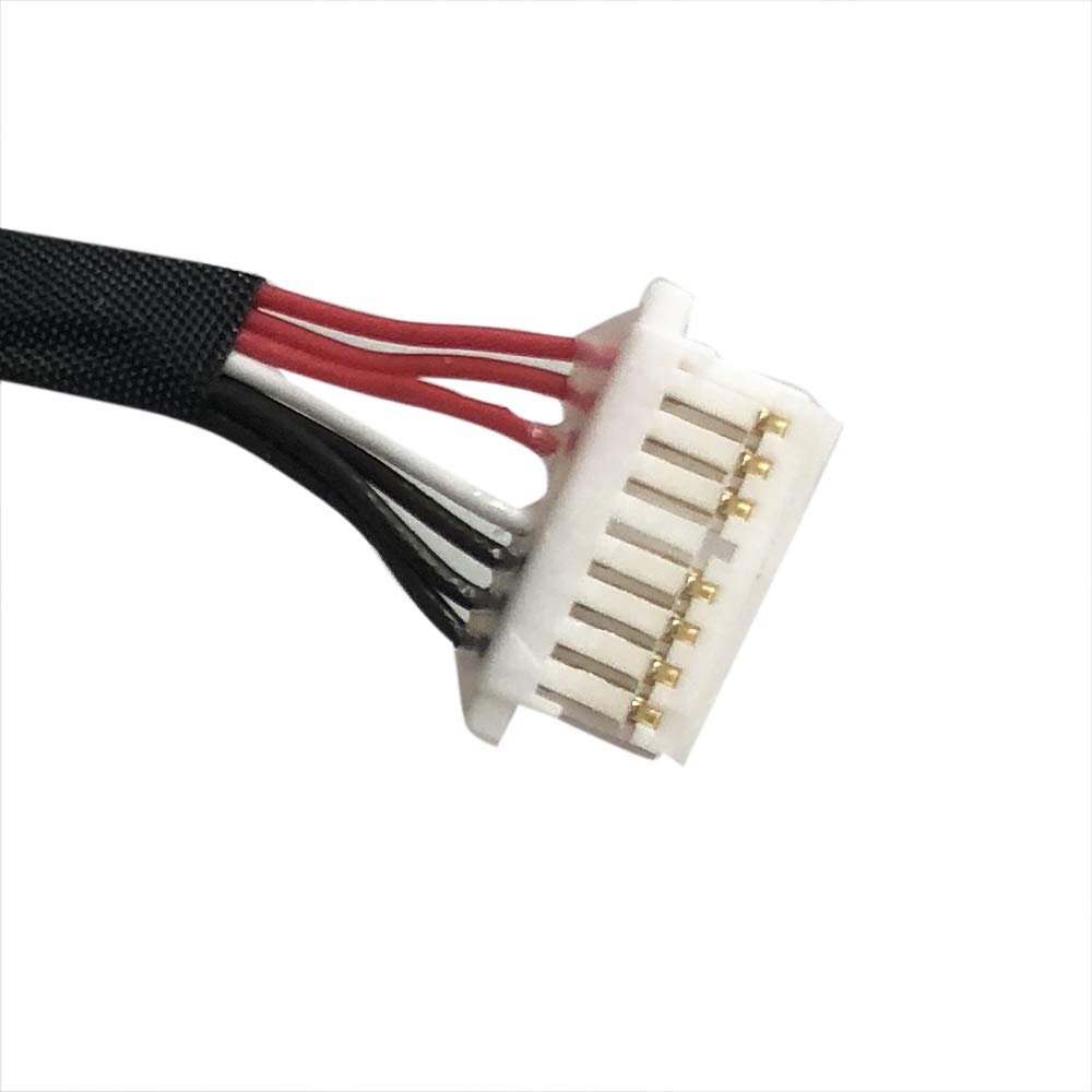 Zahara DC Power Jack Cable Charging Port Replacement for Dell CN-OJDX1R-GT074 46K-01AP-A00