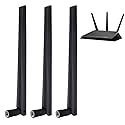 3PCS Router Original Antenna SMA Omnidirectional Antenna 2.4G,5G Dual Band Network Card External Antenna for RT AC68u