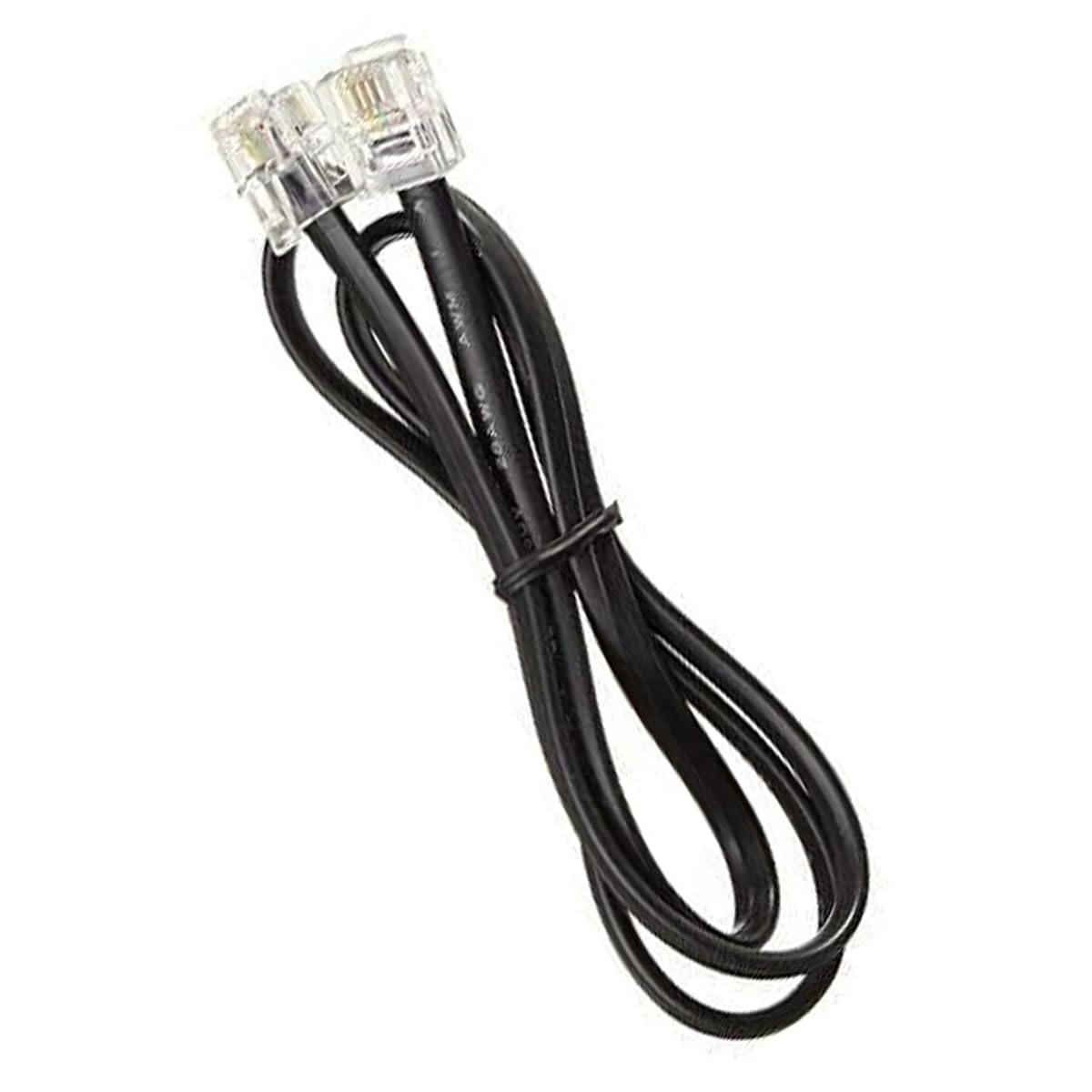 NEORTX RJ11 to RJ11 Cable 5ft, 1.5 Meters Phone Cord Telephone Line Extension Cord Cable Wire Male to Male 6P4C Modular Plug for Landline Telephone
