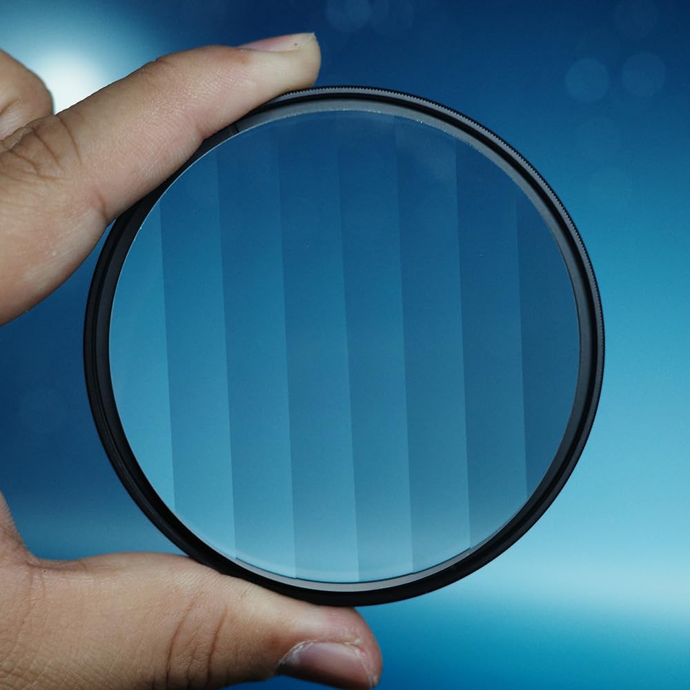 ZZQ&CCF 82mm Linear Prism Filter - Creative Photography Foreground Blur Filter