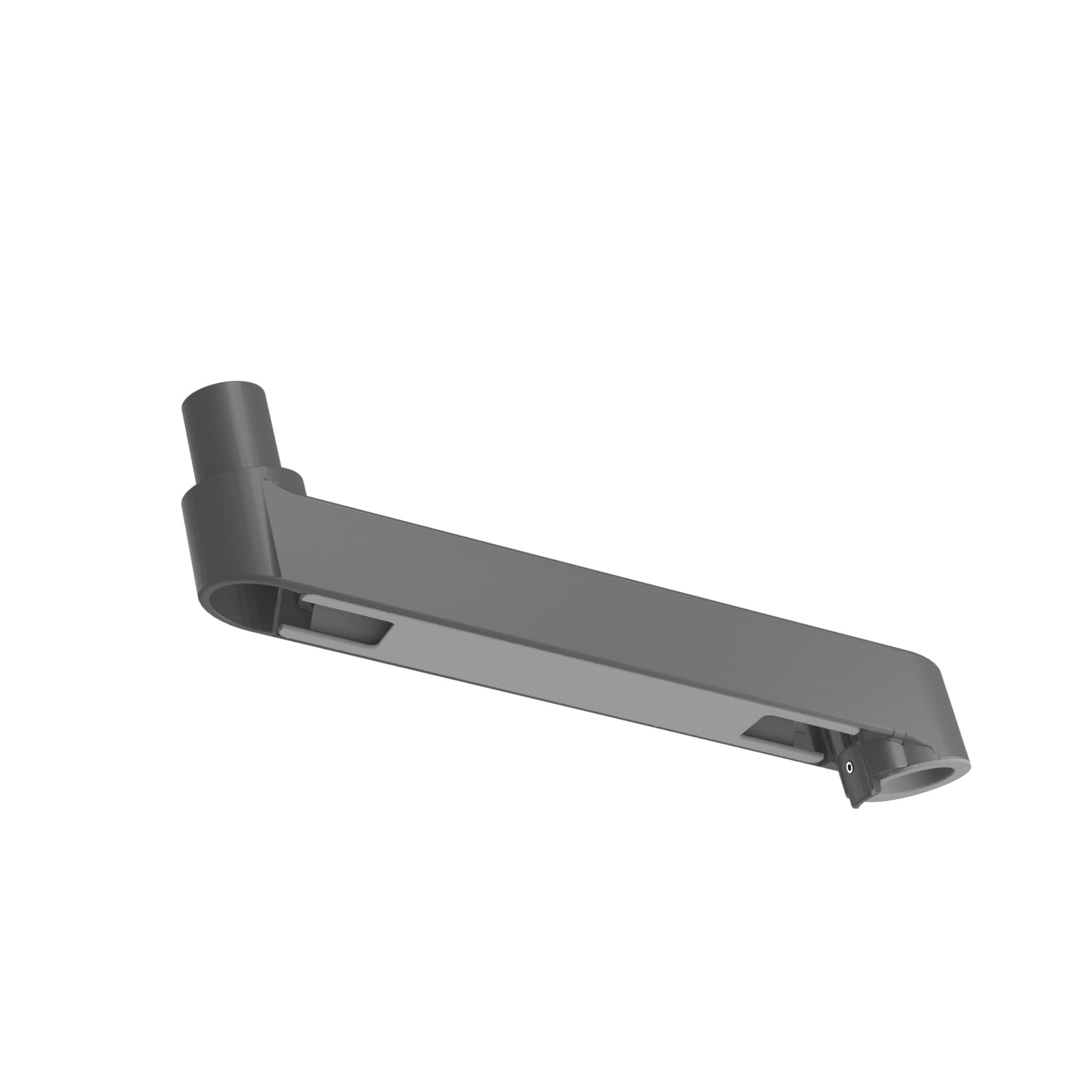Ergotron - LX Pro Monitor Arm Extension - Add-on for LX Pro Desk and Wall Monitor Arms, Keyboard Arm - Dark Grey