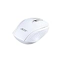acer RF Wireless Mouse M501 (White), Works with Chromebook, with USB Plug and Play for Right/Left Handed Users (for Chromebooks, Windows PC & Mac