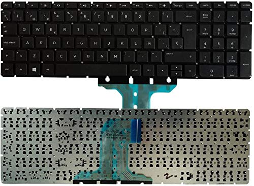 Laptop Replacement Keyboard Fit HP Pavilion TPN-C125 TPN-C126 15-AC 15-AF 15-AY 15-BA 17-X 17-Y Spanish Layout
