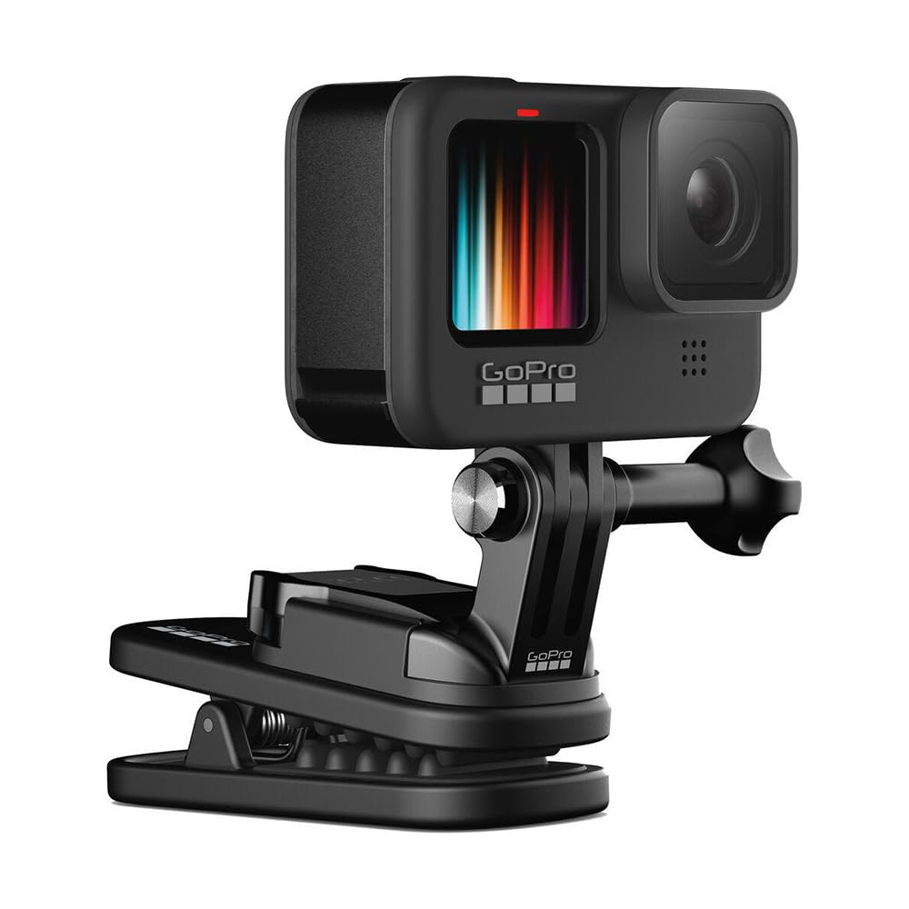 GoPro Magnetic Swivel Cameras Clip - Official GoPro Accessory, Black