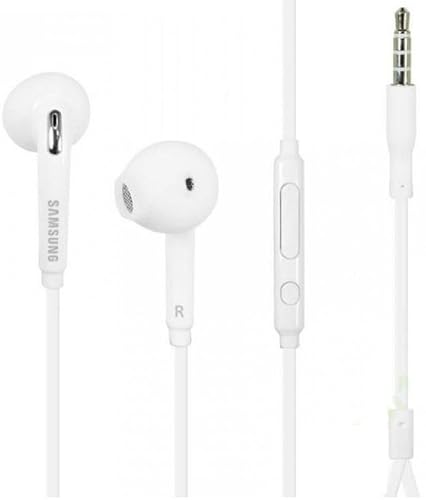 Samsung OEM Wired 3.5mm Headset EG920LW for Galaxy Phones (Jewel Case w/ Extra Eargels)