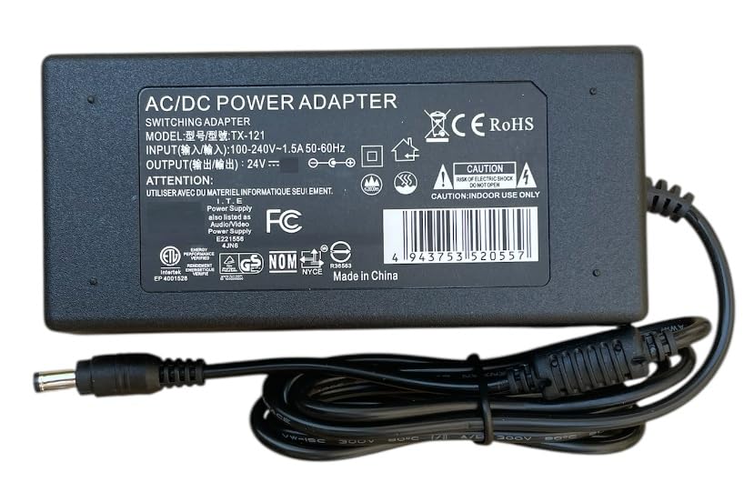 AC Power Adapter Power Supply Compatible with Electro-Harmonix 44 Magnum 44 watt Power Amp Pedal