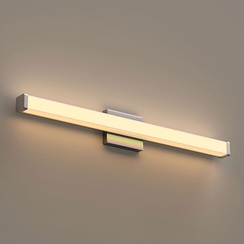 LEDMyplace 36-inch LED Modern Bathroom Vanity Light Fixtures Over Mirror, 30W Dimmable Indoor Lighting, 3000K/4000K/5000K CCT Changeable, 2100 Lumens