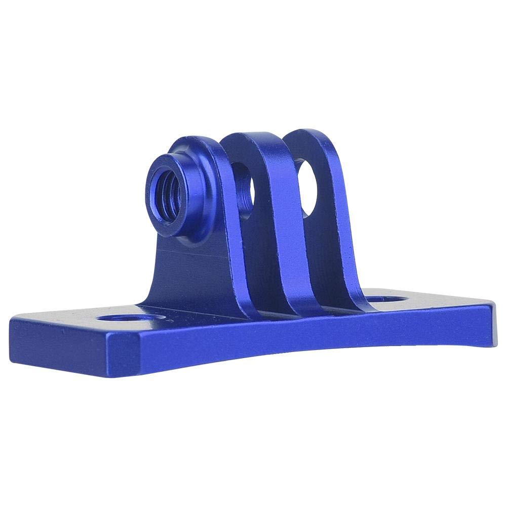 Serounder Skydiving Helmet Fixed Base Holder Adapter Mounts for 7/6/5/4/for/for XiaoYi/for OSMO Action Cameras(Blue)