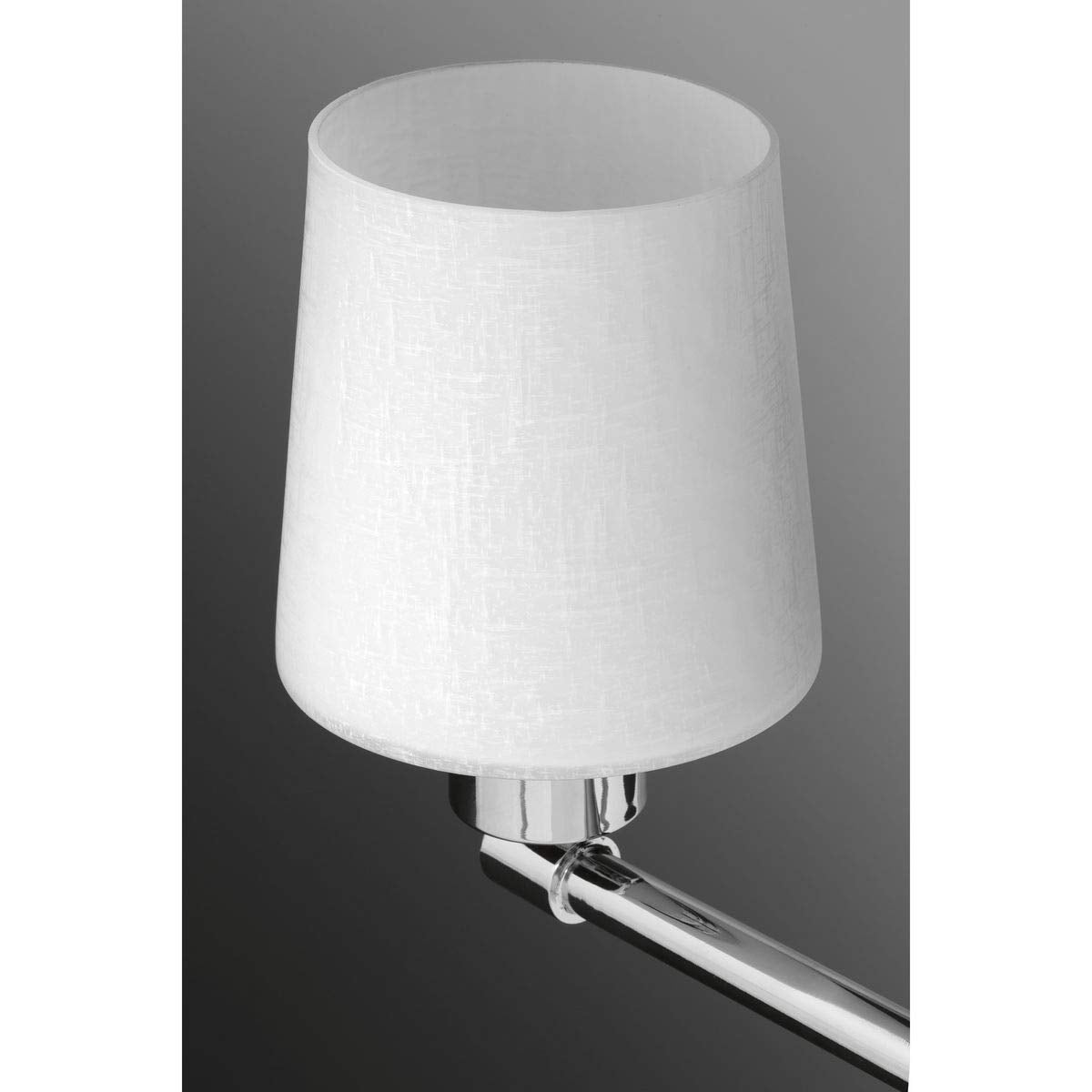 Progress Lighting P300017-015 Glance Two-Light Bath, Brushed Nickel