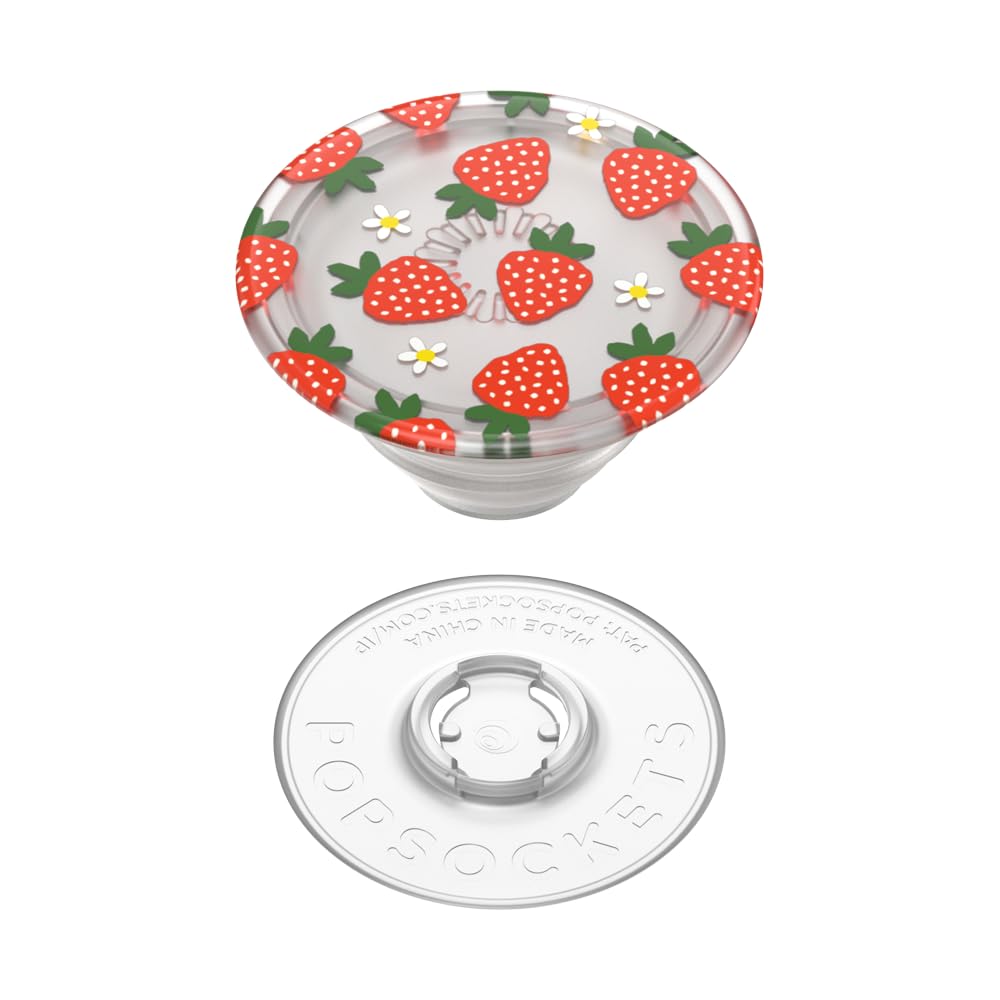 PopSockets Adhesive Phone Grip, Holder, Phone Stand, Fruit - Berries and Cream