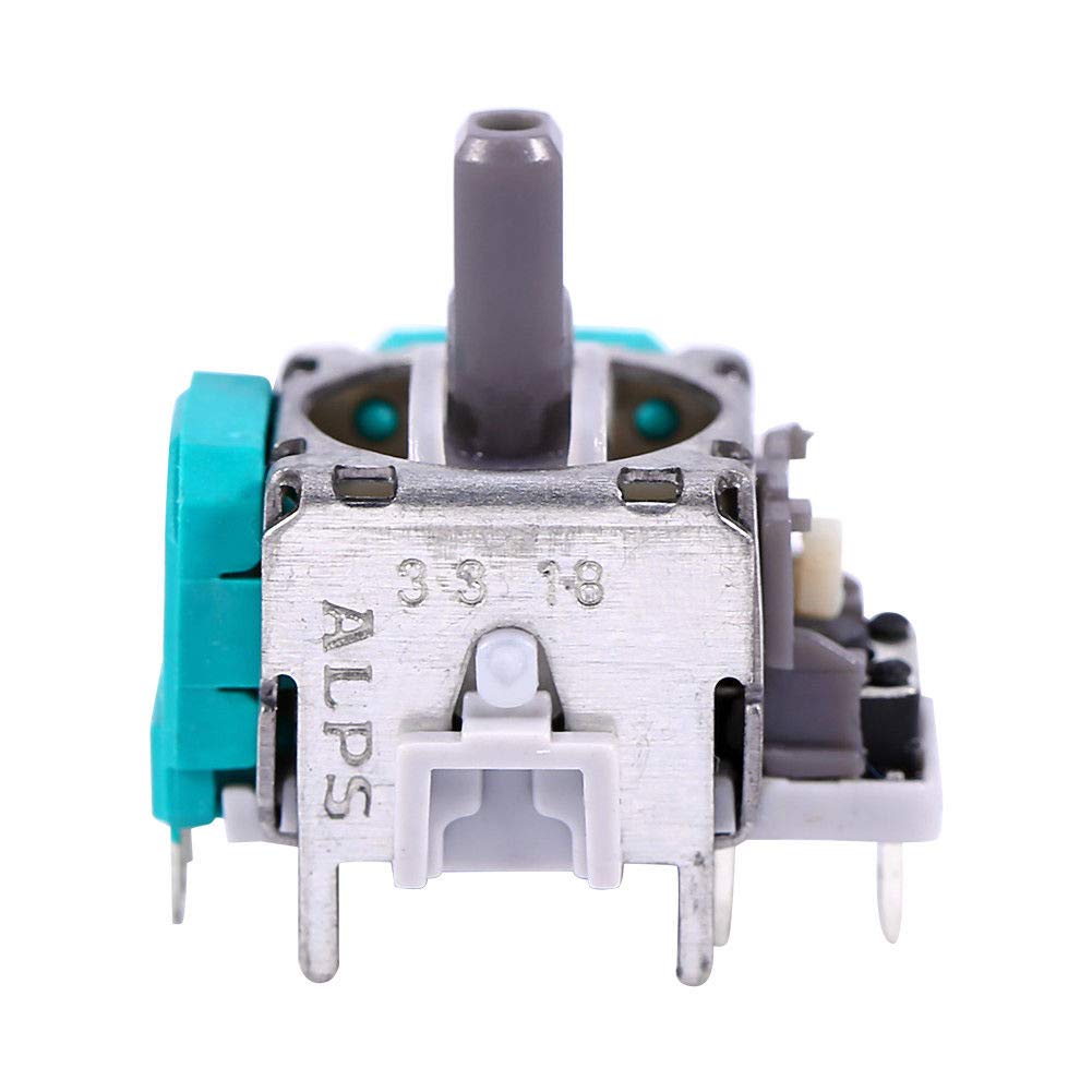 Zerone 3D Joystick Axis Analog Sensor Replacement Module, Replacement Analog Stick Joystick Parts for One Game Console Controller Repairing (6)