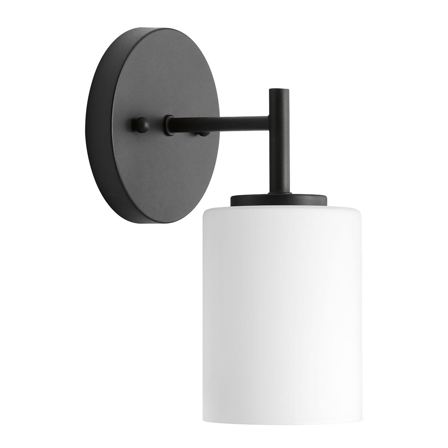 Progress Lighting Replay Collection 1 Light Bathroom Vanity Light, Modern Bath Lighting Fixture with Etched White Glass Shades for Over The Mirror