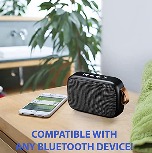 Tek Styz Bluetooth Portable Wireless Speaker Compatible with Samsung Galaxy S20 FE Fast Pairing, Soft Stylish Fabric Design for 6Hours+
