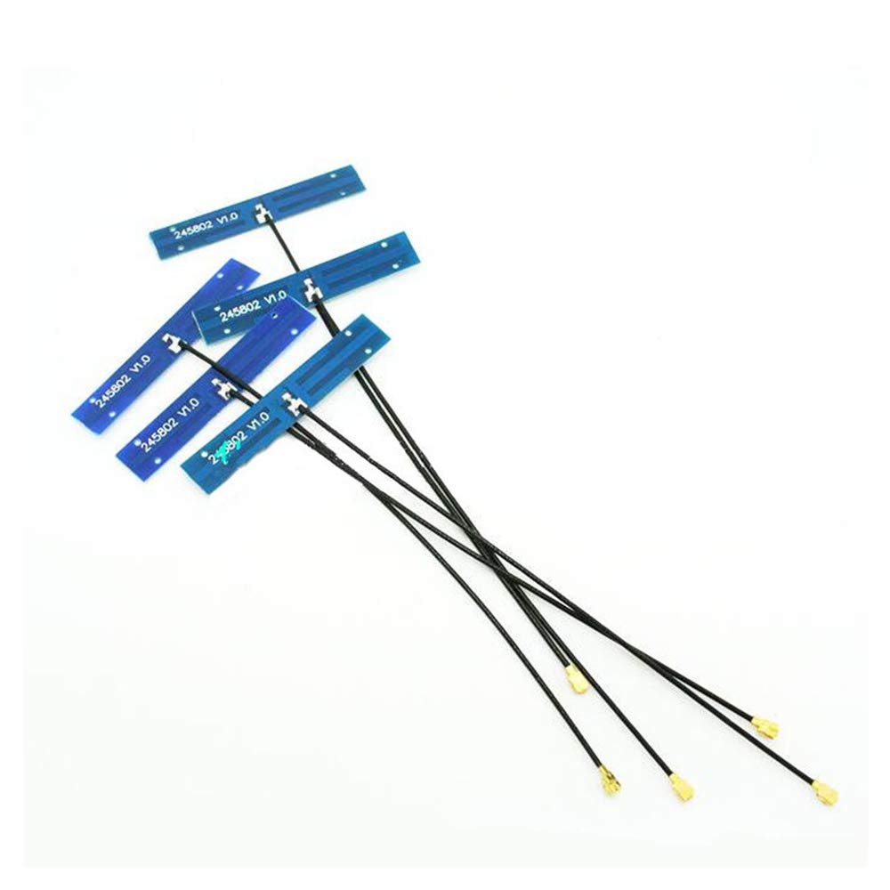 Wixine 3Pcs 2.4G/5G/5.8G Dual Band Omni PCB Antenna with IPX Connector WiFi Internal