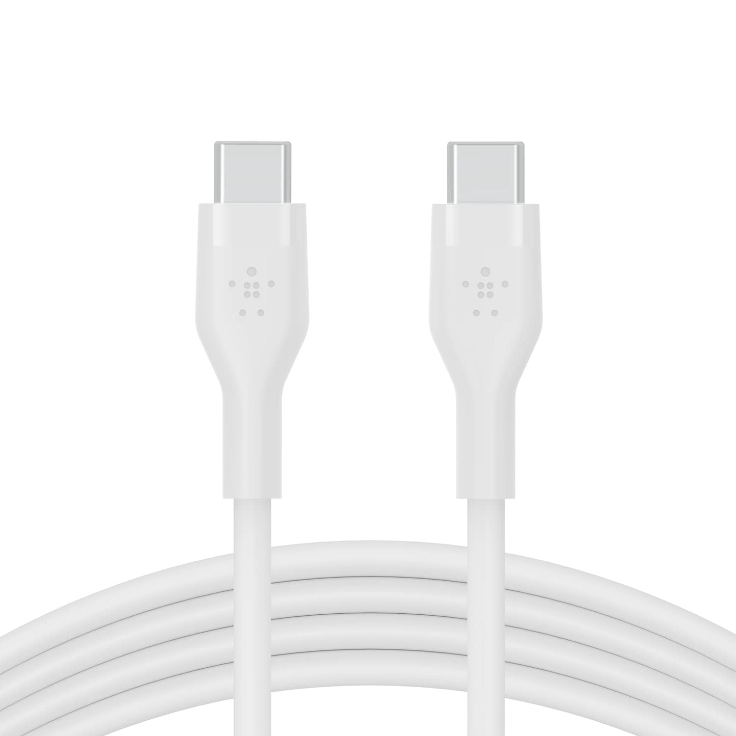 Belkin BoostCharge Flex Silicone USB-C to USB-C Charging Cable (3M/10FT) for iPhone 16, iPhone 16 Pro, Galaxy S25, S24, Pixel 9 & 8, Nintendo Switch 2
