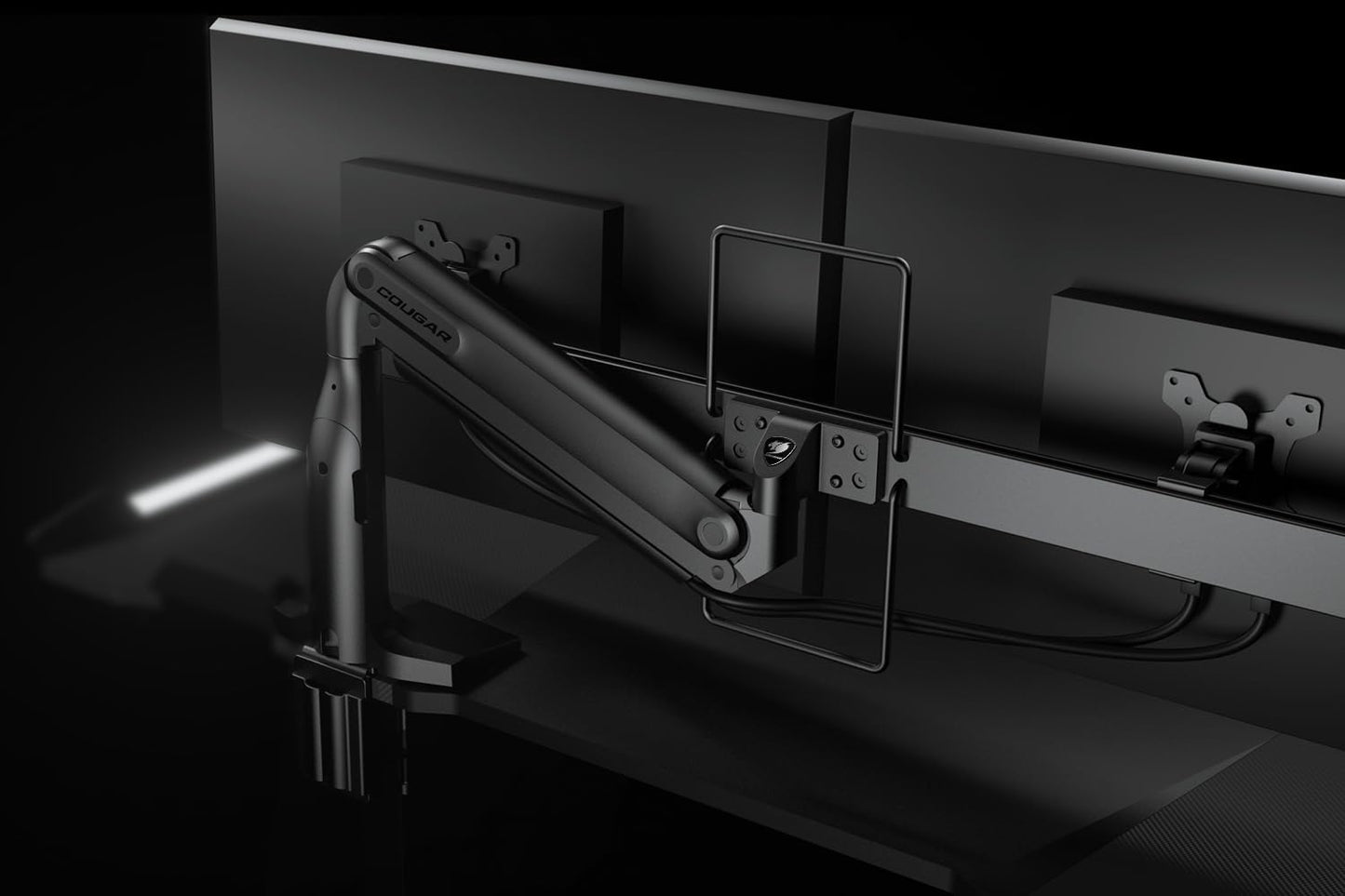 Cougar DUO35 Heavy-Duty Dual Monitor Arm
