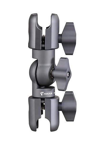 FANAUE Double Socket Arm - Full Length 6.25" Compatible with B Size 1" Ball Components