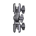 FANAUE Double Socket Arm - Full Length 6.25" Compatible with B Size 1" Ball Components