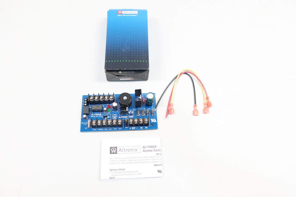 ALTRONIX AL175ULB Access Control Power Supply/Charger