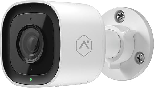 Alarm.com ADC-V724X Outdoor Wi-Fi Camera, HDR, 2-Way Audio, 1080p Resolution, 117-degree FOV, Video Analytics, IR Night Vision WiFi, MicroSD Card