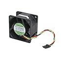 Sunon PMD1206PMB3-A (2).B938.F Cooling Fan 12V~.43Amp (5.2W) 60mm x 60mm x 38mm, 4-Pin Connector, Compatible Part Number N5412N