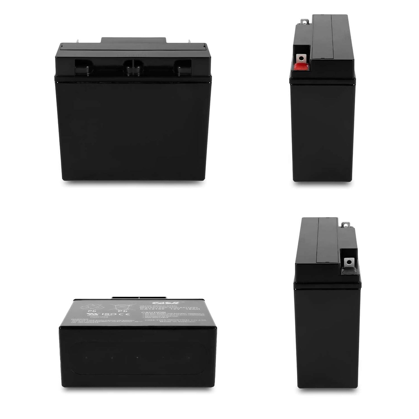 Casil 12V 18Ah Generator Battery - Replacement for Troy-Bilt XP 7000, 7000 Series Generators - Reliable 12V SLA Power