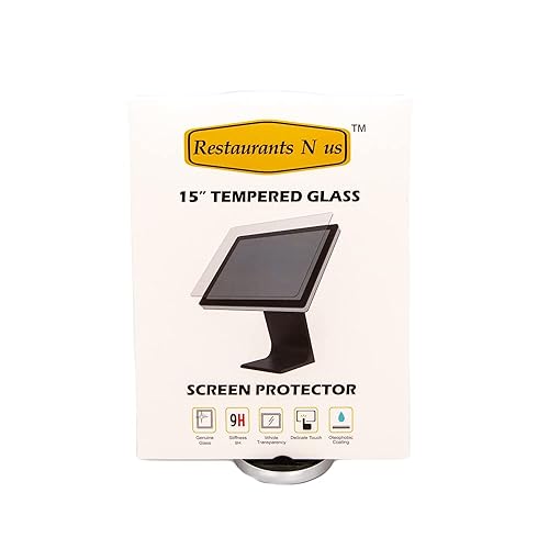 RESTAURANTS N US 15" POS Monitor Tempered Glass Screen Protector