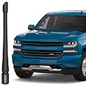 MAXHAWK 7 inches Antenna Compatible with Chevy Silverado & GMC Sierra/Denali | Flexible Rubber Antenna Replacement | Internal Copper Coil