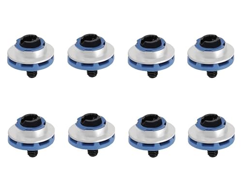 8PCS Hard Drive Mounting Screw for HP 2.5 HDD EliteDesk ProDesk G1 G2 6000 6005 Pro 8000 8100 Isolation Grommet Mute Mounting Screws HDD