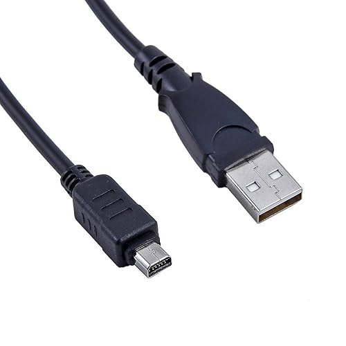 MaxLLTo® Replacement CB-USB8 USB PC Data Transfer Cable Cord Lead for Olympus SP-620UZ SP620UZ SP-700 SP700 SP-800UZ SP800UZ SP-810UZ SP810UZ SP-815UZ