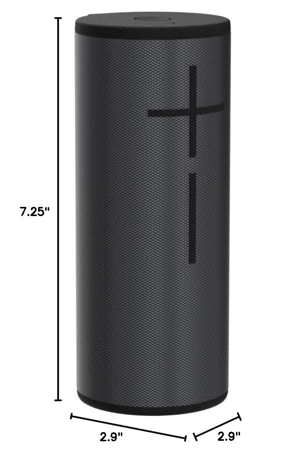 ULTIMATE EARS Boom 3 Portable Bluetooth Wireless Speaker (Waterproof) - Night Black (Renewed)