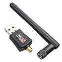 AC600 Mbps Dual Band 2.4/5Ghz Wireless USB WiFi Network Adapter w/Antenna 802.11