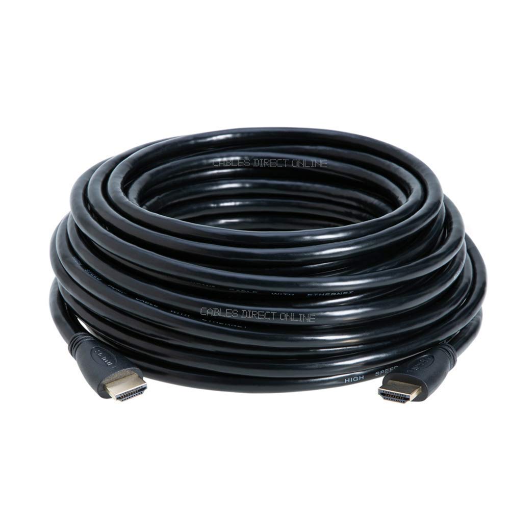 Satmaximum 50ft, High Speed HDMI Cable with Ethernet Supports 3D and Audio Return Channel, 1 Pack