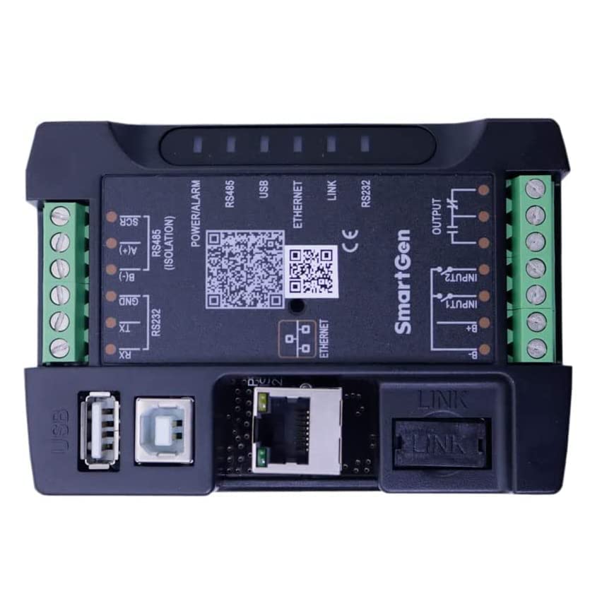 QIUSUO Ethernet Communication Protocol Conversion Cloud Monitoring Communication Module for Enabling Genset (with Serial Communication Interface)