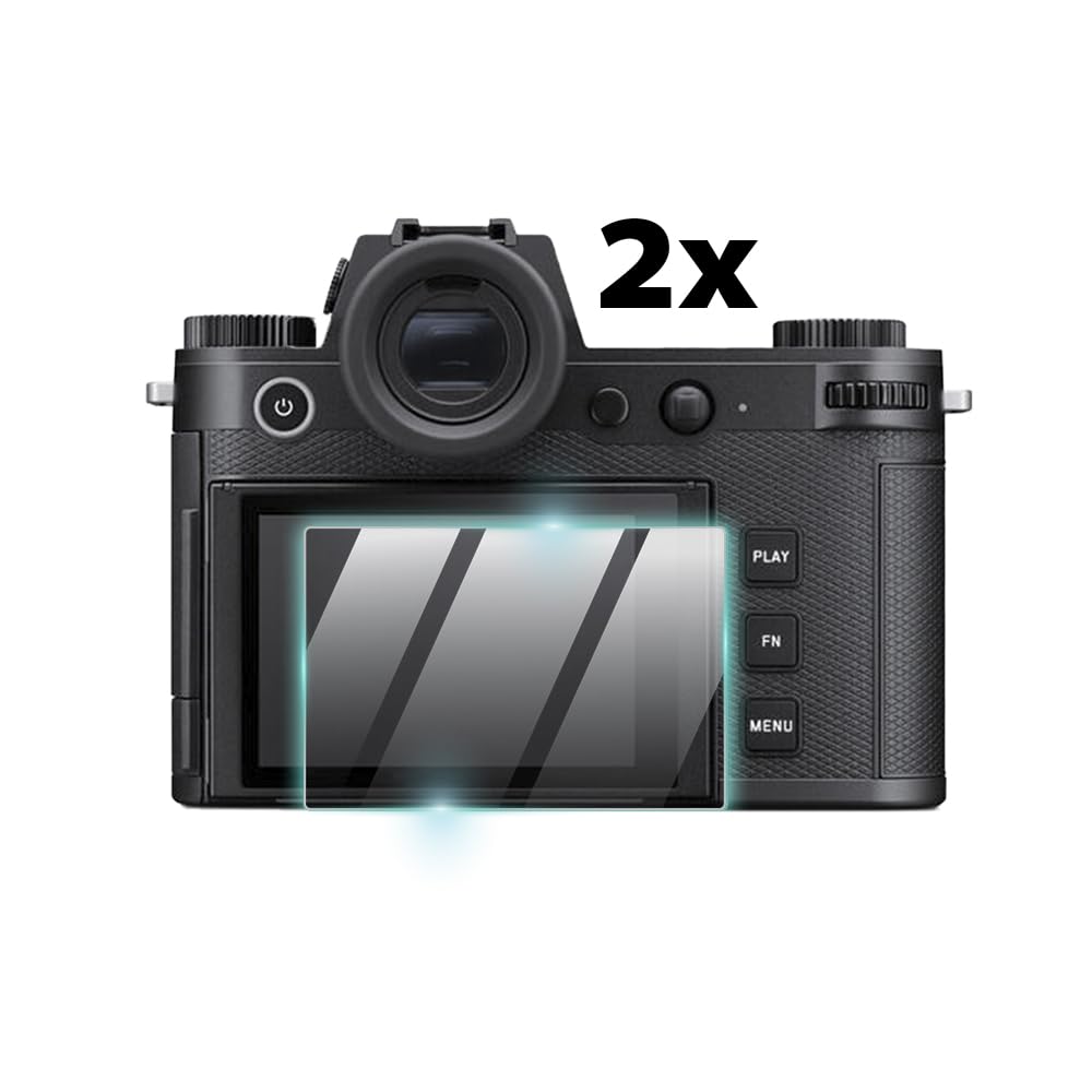 IPG ProActive for Leica SL3 Camera Display (2 Units) 9H Hardness Screen Protector Nano Ceramic Film Ultra Responsive High Clarity Smudge & Shock Proof