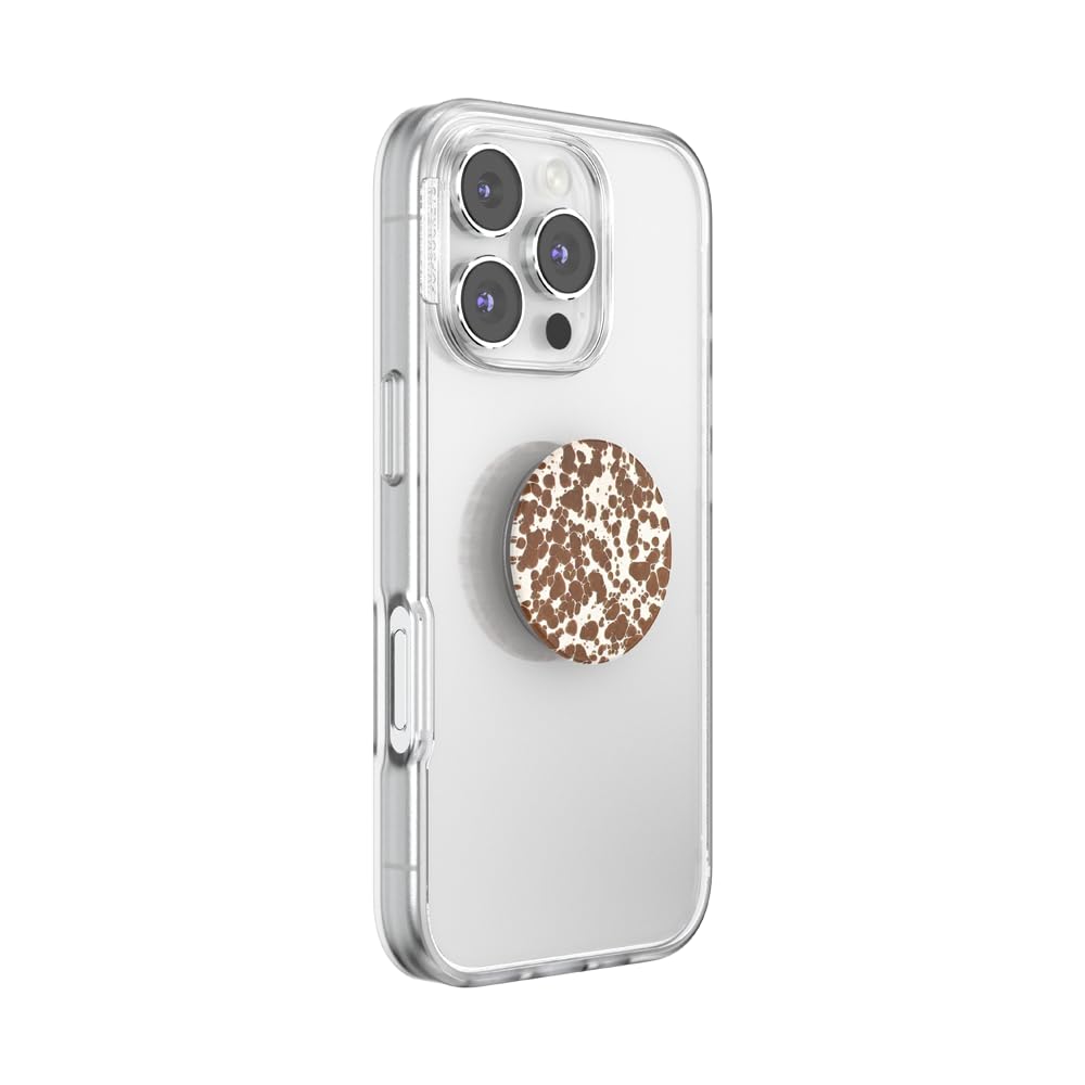 PopSockets Phone Grip with Expanding Kickstand, Adhesive Grip, Enamel - Spotted Soil