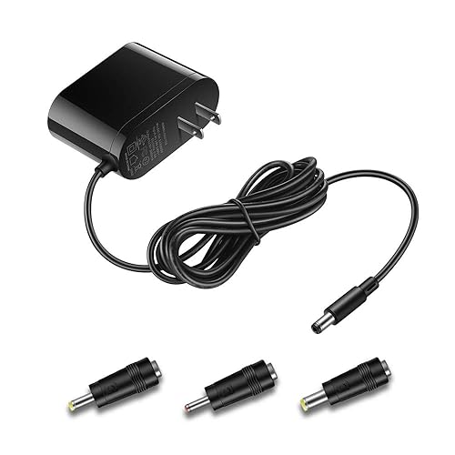 TPLTECH 12V Router Power Supply Adapter Replacement for Netgear N300 N600, Motorola/Arris Surfboard WiFi Router, Linksys, Asus, Universal Cable Modem…
