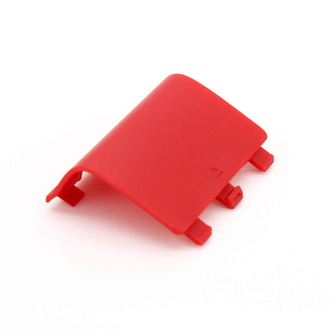 OSTENT Battery Door Shell Cover Case Replacement Part for Xbox One Wireless Controller - Color Red