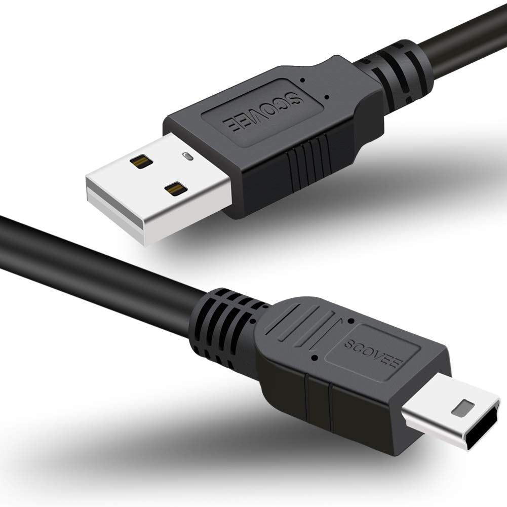 SCOVEE Replacement USB Cable Power Cord for Blue Yeti Recording Microphones MIC,Blue Yeti Pro USB Microphone,Snowball iCE Mic Black Out,Mini Charger