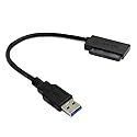 cablecc USB 3.0 to Micro SATA 7+9 16 Pin 1.8" 90 Degree Angled Hard Disk Driver SSD Adapter Cable 10cm