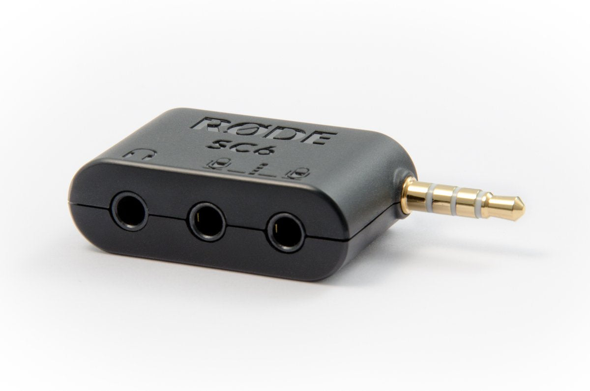 Rode SC6 Breakout Box for Smartphones And Tablets Black