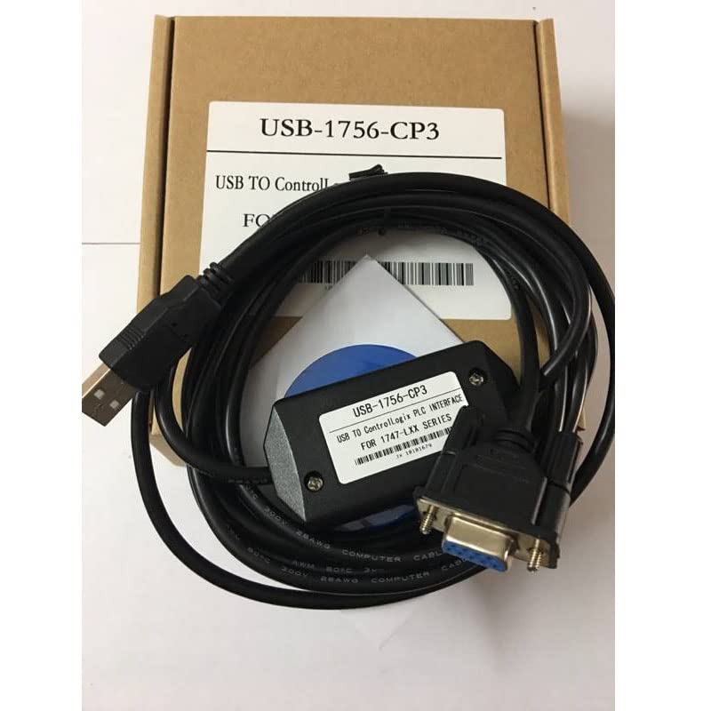 BAYDE USB 1747-CP3 Programming Cable for Allen Bradley PLC SLC500