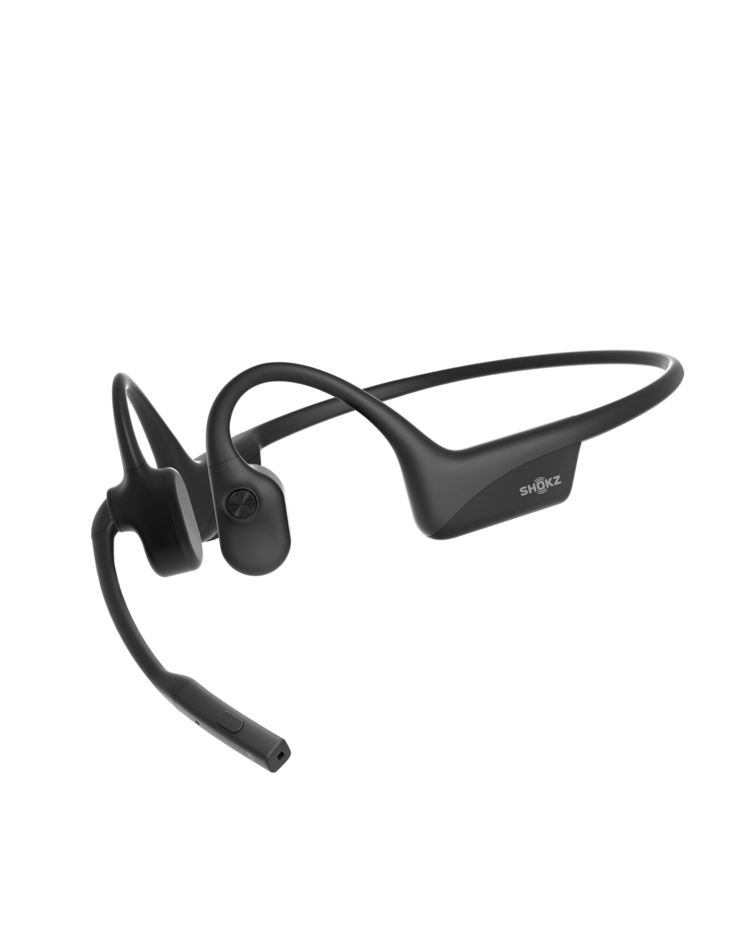 SHOKZ OpenComm2 Open-Ear Bluetooth Headset, Noise-Canceling Mic