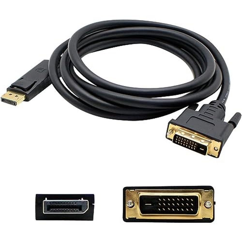 Addon-Networking DISPLAYPORT2DVI10F 10' DisplayPort to DVI-D Adapter Cable, Black